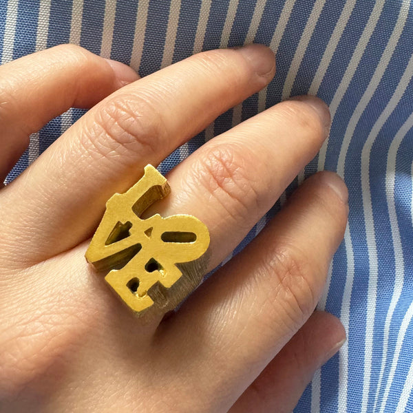 LAELIUS Antiques – 1969 LOVE Ring