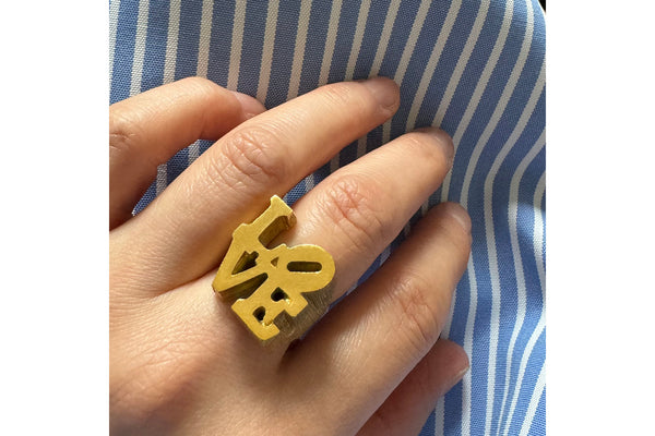 LAELIUS Antiques – 1969 LOVE Ring