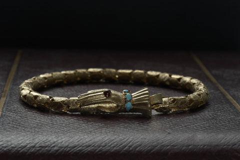 Victorian Bracelet with Hand-Shaped Clasp