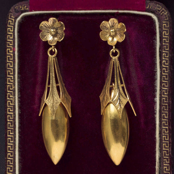 Victorian drop hotsell earrings