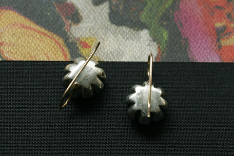 Georgian Paste and Opaline Earrings