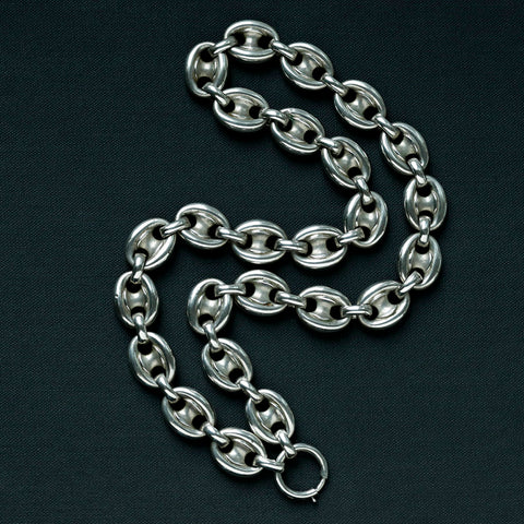 LAELIUS Antiques – Victorian Sterling Silver Anchor Chain