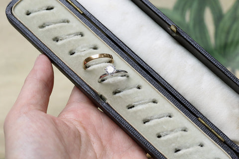 Antique Multi Ring Box