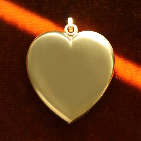 Large Edwardian Heart Locket