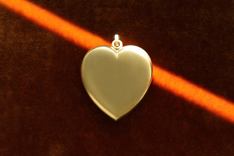 Large Edwardian Heart Locket