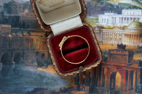 19th Century Archaeological Revival 'PAX' Ring