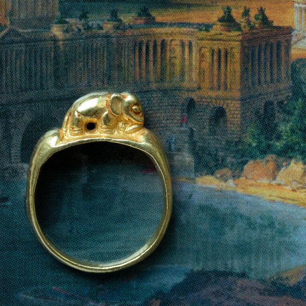 Elephants Jewelry Ring | Silver Elephants Rings | Gold Elephant Rings | Men  Accessories - Rings - Aliexpress