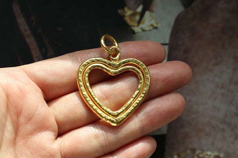 Sterling Silver Vintage Heart Locket Necklace - Affordable - Martha Jackson