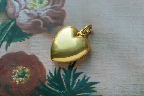 Antique 18k Gold Heart Locket