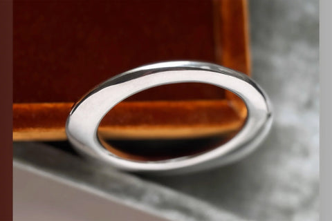 Vintage Sterling Silver Bangle Set: Hans Hansen 1967 & 1970s Mexican Modernist