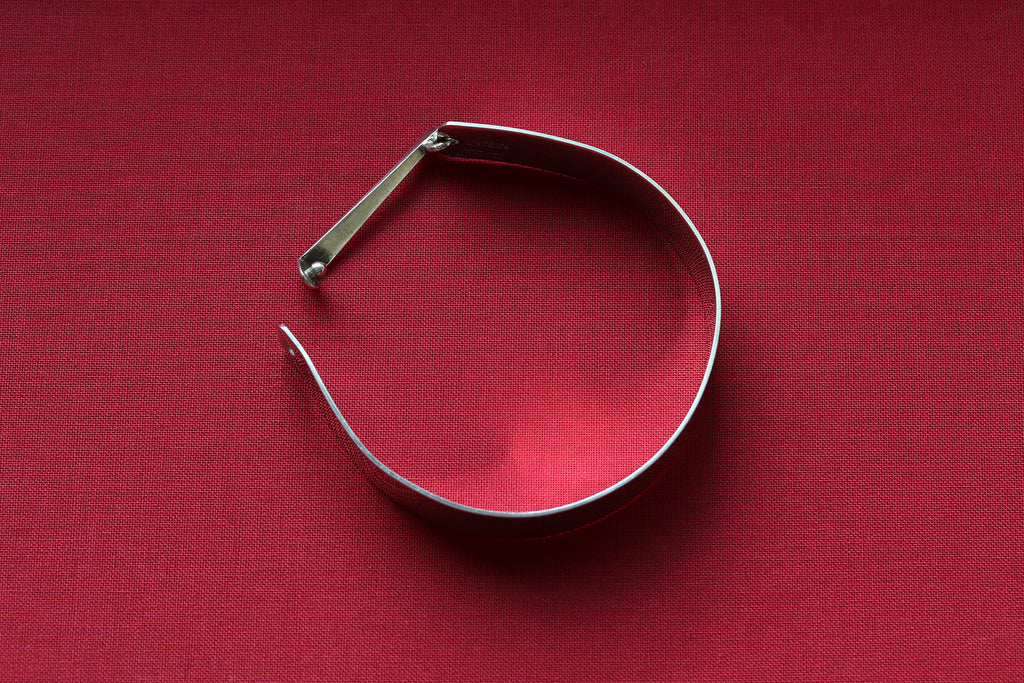 Vintage French Stirrup Silver Bracelet