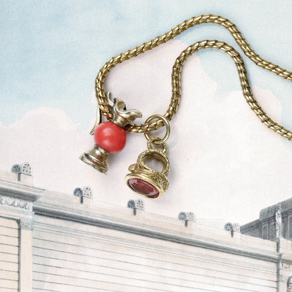 The Tiniest Victorian Gold Charms