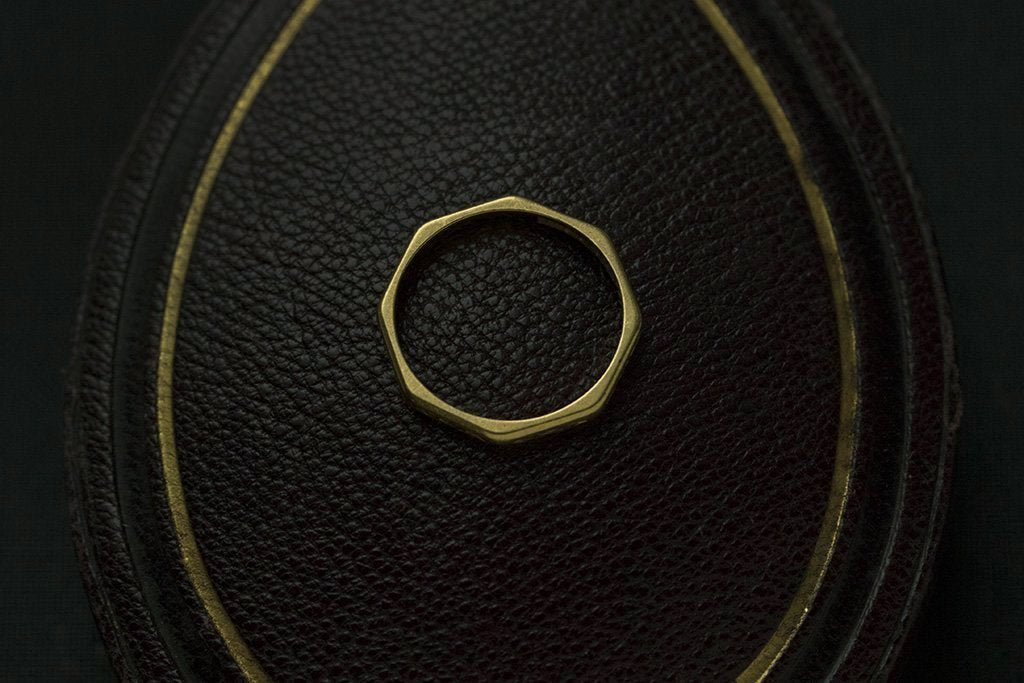 22k Octagonal Shaped Ring