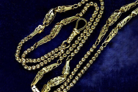 Victorian Ornate Gold Chain