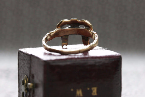 Victorian Turquoise Bow Ring