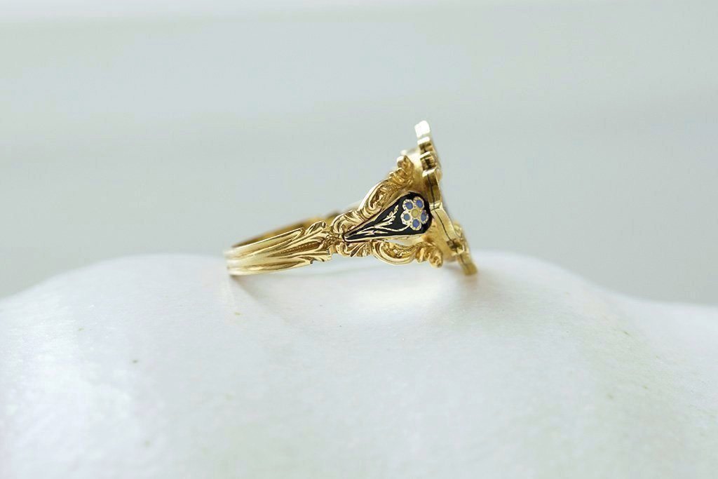 Antique forget clearance me not ring