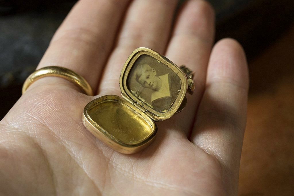 Victorian 'LlBERTE' Wax Seal Fob Pendant