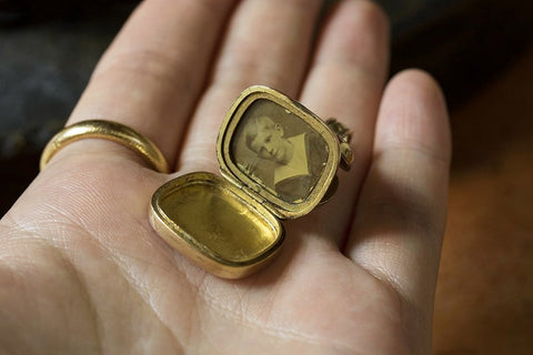 Victorian 'LlBERTE' Wax Seal Fob Pendant