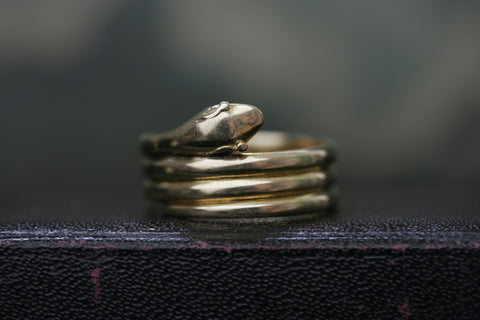 Late Victorian Snake Ring