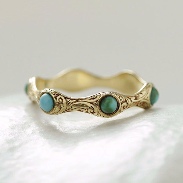 Eary 19th Century Turquoise Eternity Ring