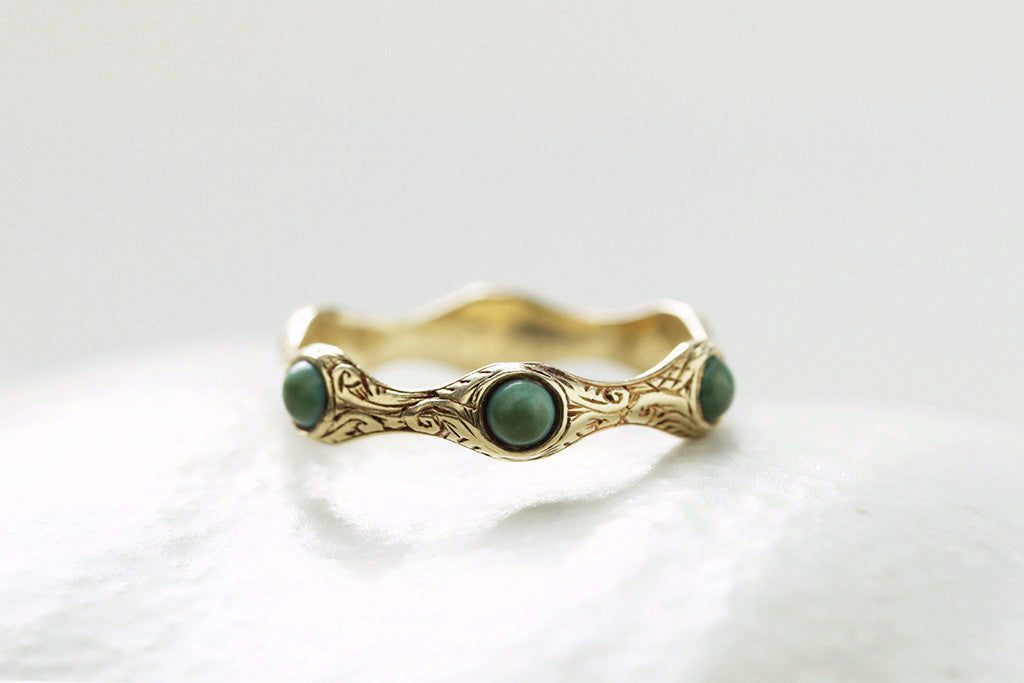 Eary 19th Century Turquoise Eternity Ring