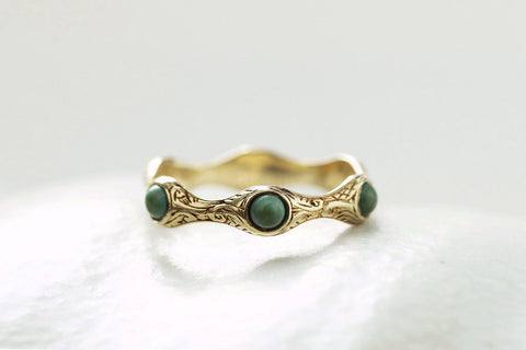 Eary 19th Century Turquoise Eternity Ring