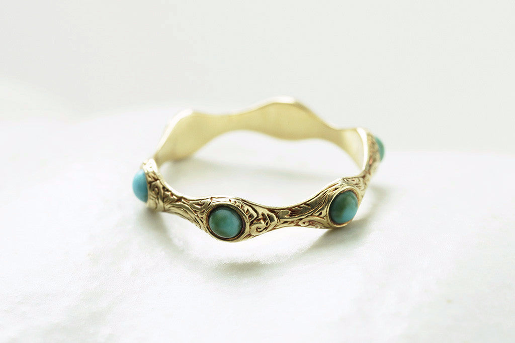 Eary 19th Century Turquoise Eternity Ring