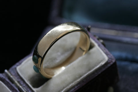 Turquoise Cabochon Band