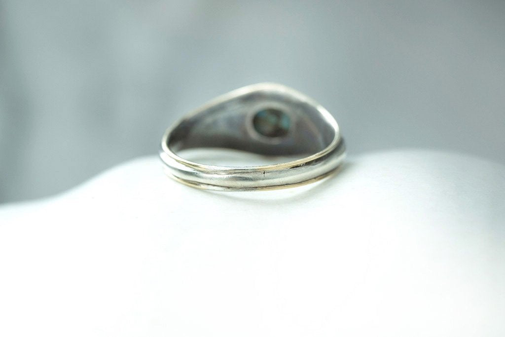 Arts & Crafts Turquoise Ring