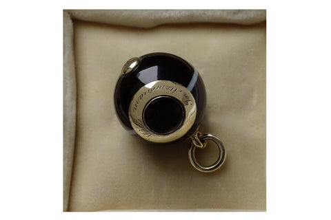 Victorian Banded Agate Orb