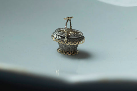 Early 19th Century French Basket Charm
