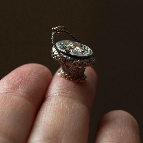 Early 19th Century French Basket Charm
