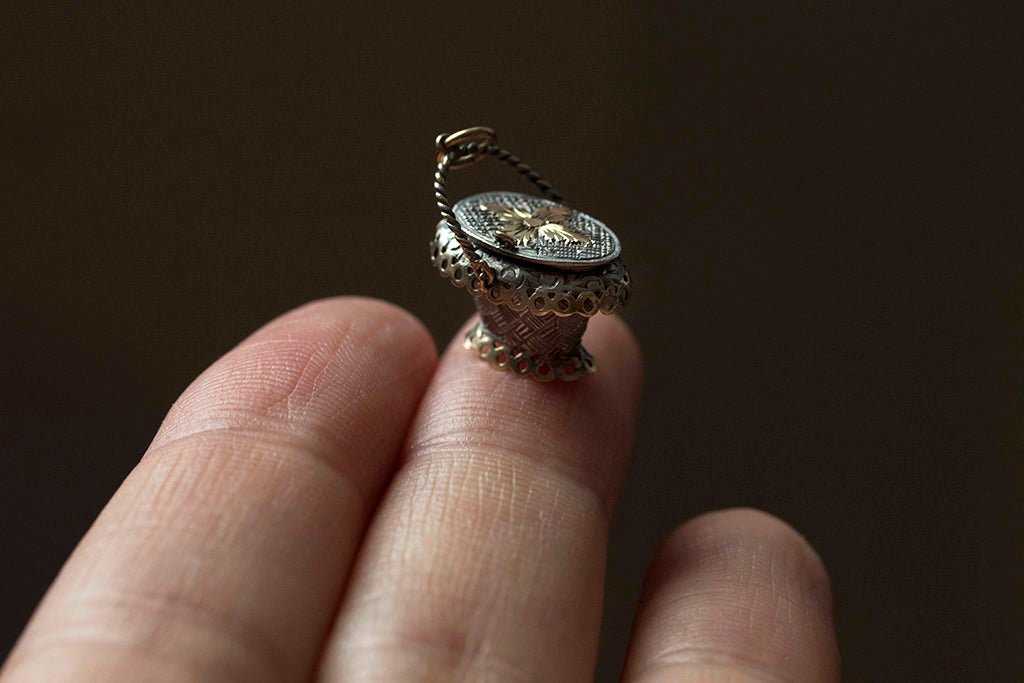 Early 19th Century French Basket Charm