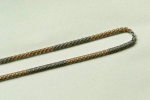 Edwardian Platinum & 18k Gold Chain