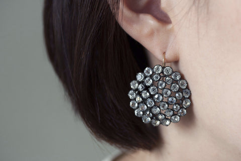 Early Victorian Paste Earrings