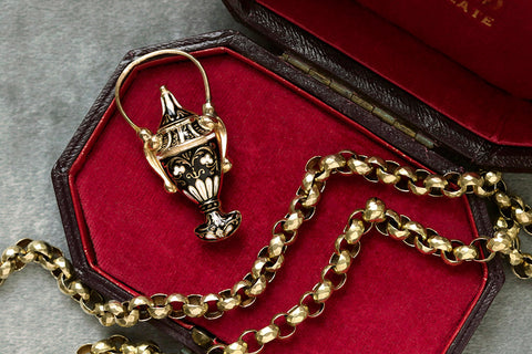 Georgian Padlock Pendant