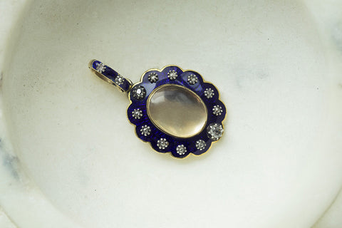 Antique 'Au Firmament' Pendant/Locket