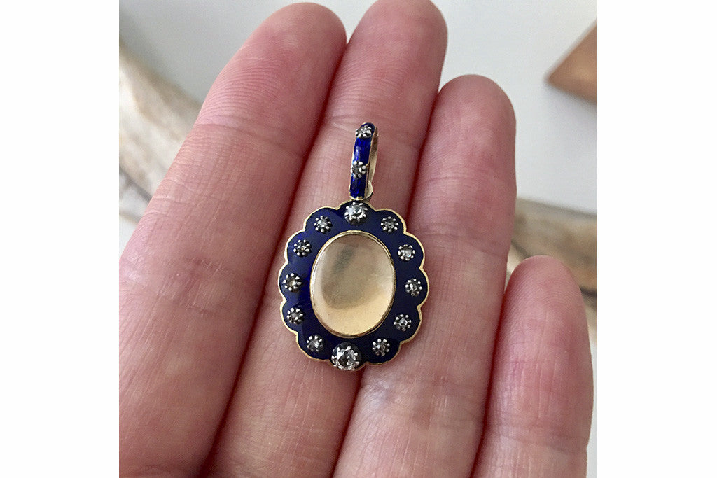 Antique 'Au Firmament' Pendant/Locket