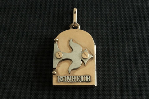 Antique Russian BONHEUR Locket