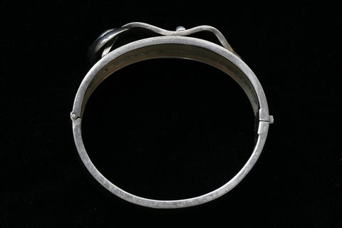 Victorian Sterling Buckle Bangle