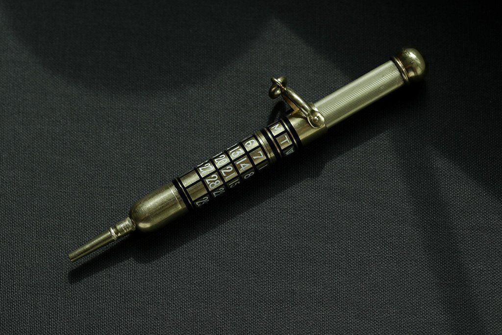 Art Deco Calendar Fob Pendant
