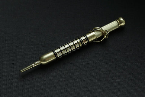 Art Deco Calendar Fob Pendant