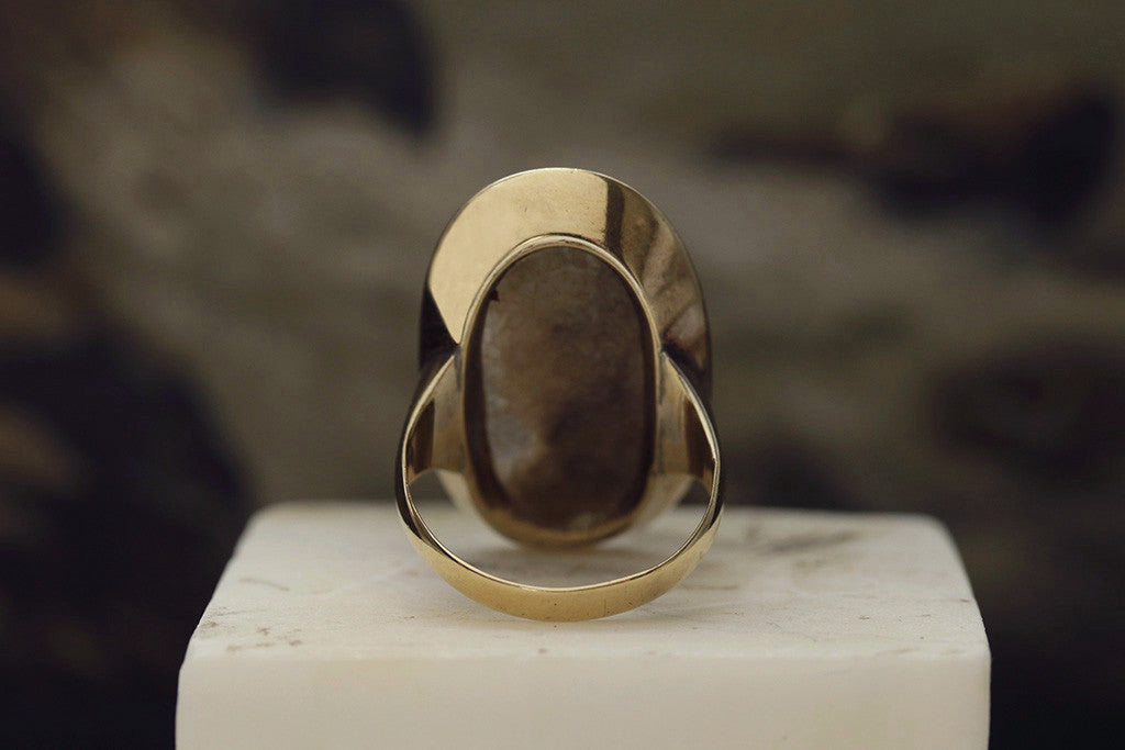 Georgian Sardonyx Cameo Ring 