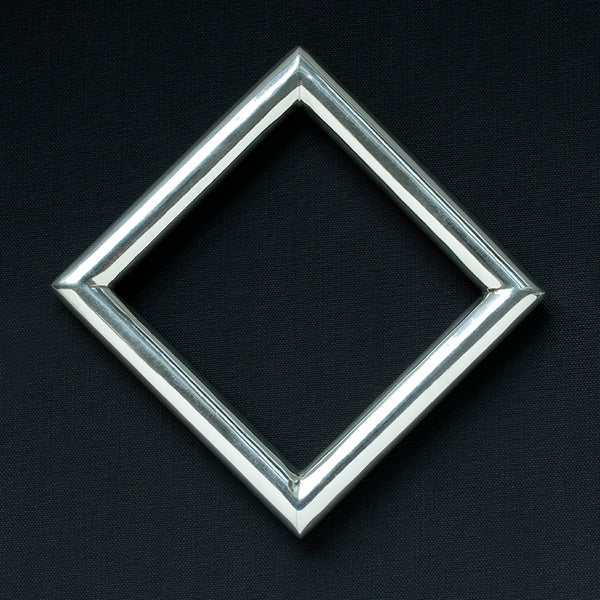 Vintage Sterling Silver Square Bangle
