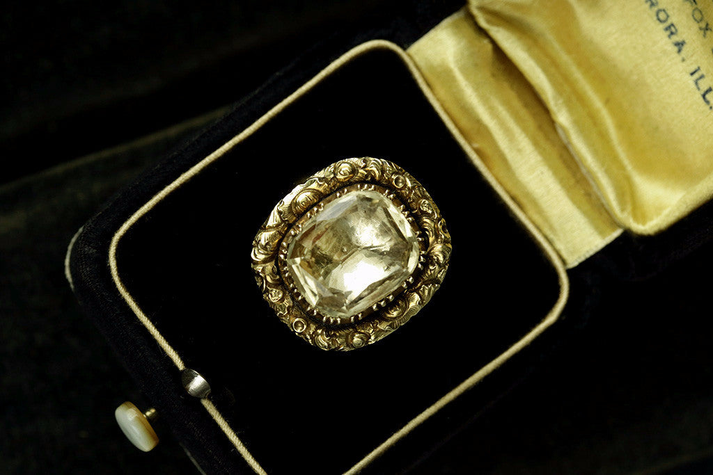 Large hotsell citrine ring