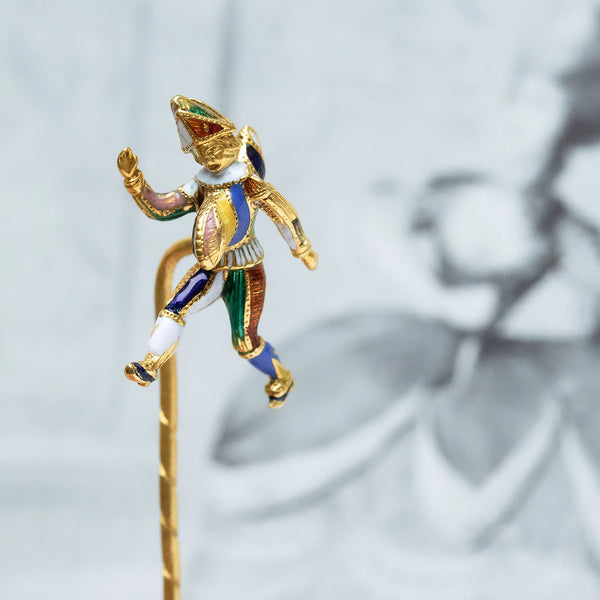 Early 19th Century Enamel Stick Pin