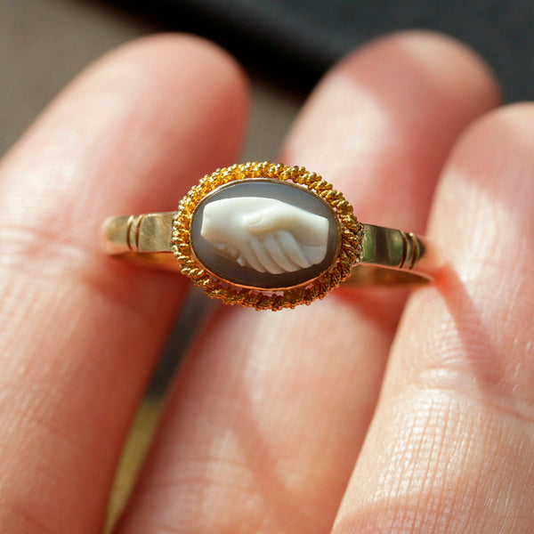 Early 19th Century Fede Cameo Ring