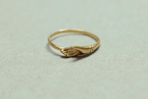 Early 19th Century Fede Gold Ring