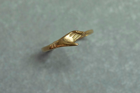 Early 19th Century Fede Gold Ring