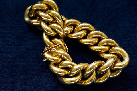C.1930. French Curb Chain Bracelet